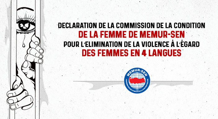 Déclaration de la commission de la condition de la femme de Memur-Sen pour l’élimination de la violence à l’égard des femmes en 4 langues