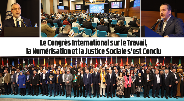 Le Congrès International sur le Travail, la Numérisation et la Justice Sociale s’est Conclu