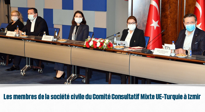 Les membres de la société civile du Comité Consultatif Mixte UE-Turquie à Izmir
