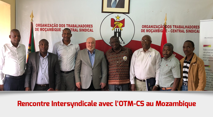Rencontre Intersyndicale avec l’OTM-CS au Mozambique