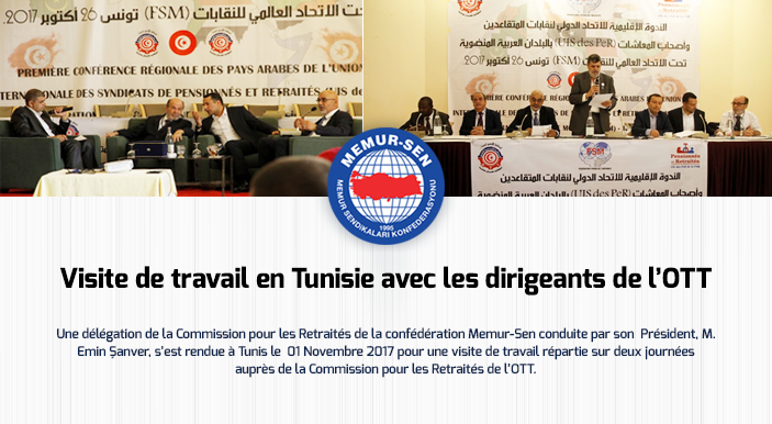 Visite de travail en Tunisie avec les dirigeants de l’OTT.