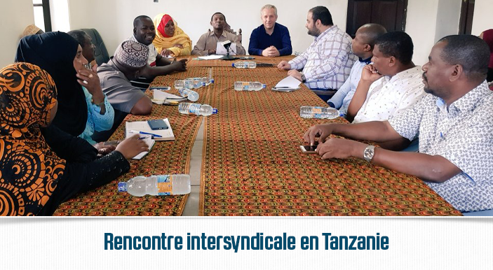 Rencontre intersyndicale en Tanzanie 