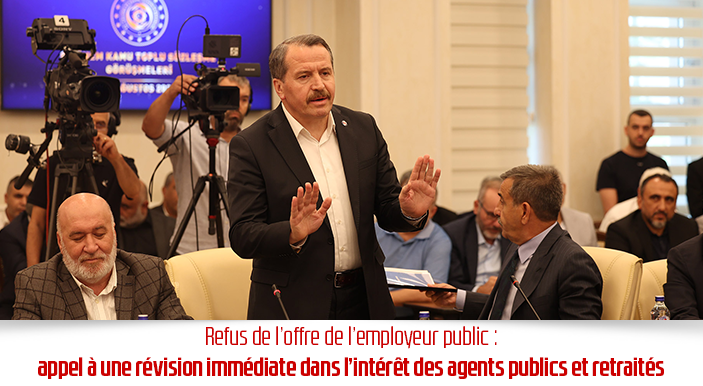 Refus de l’offre de l’employeur public : appel à une révision immédiate dans l’intérêt des agents publics et retraités