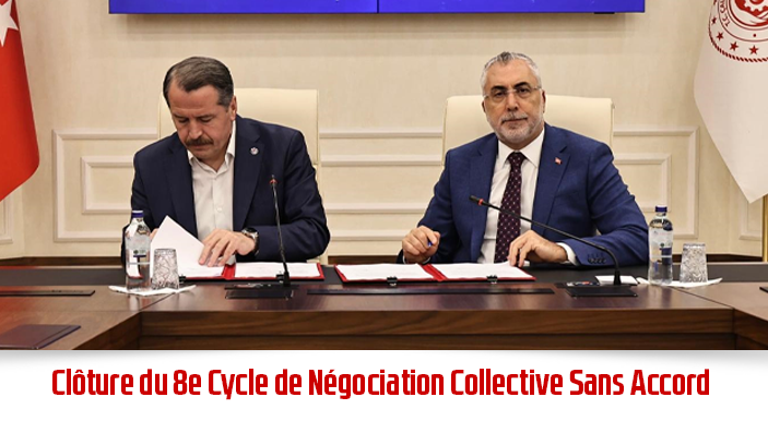 Clôture du 8e Cycle de Négociation Collective Sans Accord
