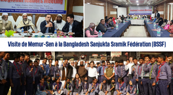 Visite de Memur-Sen à la Bangladesh Sanjukta Sramik Fédération (BSSF)