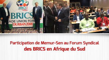 Participation de Memur-Sen au Forum Syndical des BRICS en Afrique du Sud