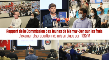 Rapport de la Commission des Jeunes de Memur-Sen sur les frais d'examen disproportionnés mis en place par  l’ÖSYM