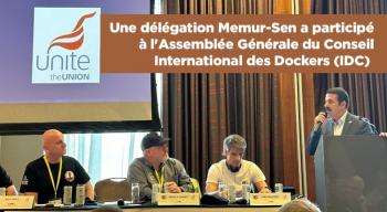 Une délégation Memur-Sen a participé à l'Assemblée Générale du Conseil International des Dockers (IDC)