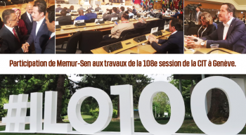 Participation de Memur-Sen aux travaux de la 108e session de la CIT à Genève.
