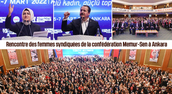 Rencontre des femmes syndiquées de la confédération Memur-Sen à Ankara