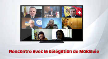 Rencontre avec la délégation de Moldavie