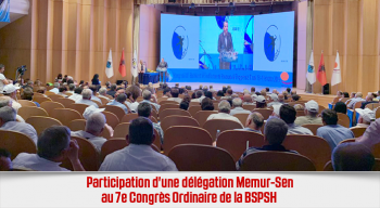 Participation d'une délégation Memur-Sen au 7e Congrès Ordinaire de la BSPSH 