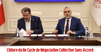 Clôture du 8e Cycle de Négociation Collective Sans Accord